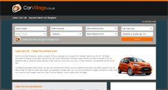 Desktop Screenshot of carvillage.co.uk
